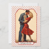 Happy Retro Wildflower Watercolor Bridal Shower 招待状 (裏面)