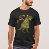Happy Rexmas Tree Rex   Rex Dinosaur Christmas Tre Tシャツ (正面)
