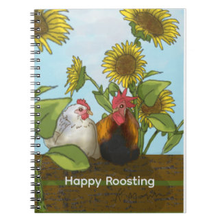 Happy Roosting Journal ノートブック