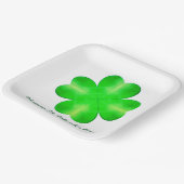 Happy Saint Patrick's Day  Paper Plates ペーパープレート (傾斜あり)