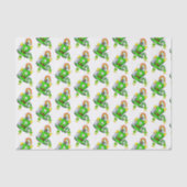 Happy Saint Patrick's Day Rabbit Tissue Paper 薄葉紙 (正面)
