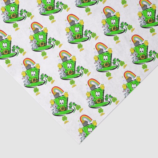 Happy Saint Patrick's Day Rabbit Tissue Paper 薄葉紙 (詳細)