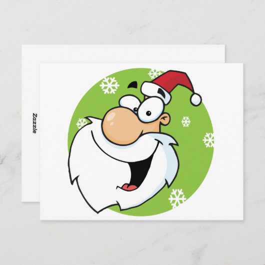 Happy Santa Clause Tシャツ&ギフト シーズンカード (正面/裏面)