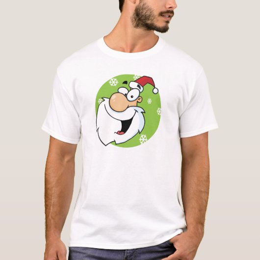 Happy Santa Clause Tシャツ&ギフト Tシャツ (正面)