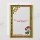 Happy Santa in NYC シーズンカード (裏面)