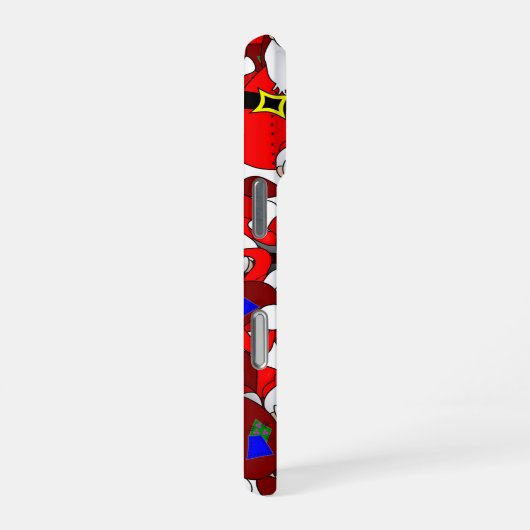 Happy Santa iPhoneケース (右側面)