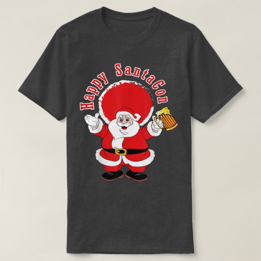 Happy SantaConスペシャルt tee Tシャツ (デザイン正面)