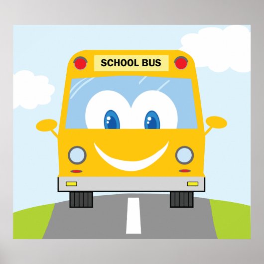 Happy School Bus ポスター (正面)