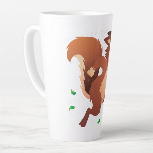 Happy Scott Squirrel、Kelossus カフェラテマグ (左アングル)