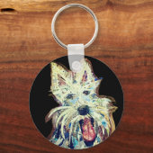 Happy Scottie キーホルダー (正面)