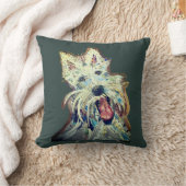 Happy Scottie クッション (ブランケット)