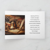 Happy Semiquincentennial America 250  シーズンカード (内部)