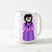 Happy Seollal Penguin コーヒーマグカップ (正面右)