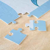 Happy Shark Family ジグソーパズル (側面)