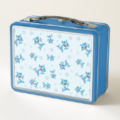 Happy Shark Family   メタルランチボックス (裏面)