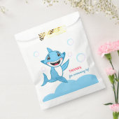 Happy Shark Family Thank You フェイバーバッグ (封をした状態)