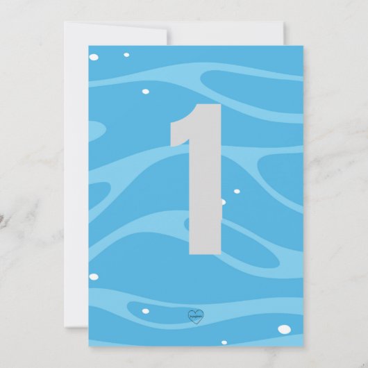 Happy Shark Jaw-Some One birthday 招待状 (裏面)