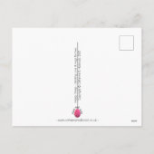 Happy Sheep - Love and Hugsポストカード シーズンポストカード (裏面)