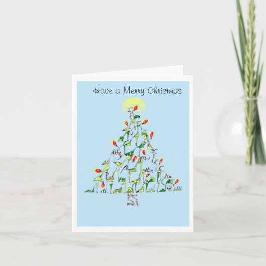 Happy Shoe Year!/中を見て! シーズンカード (正面)