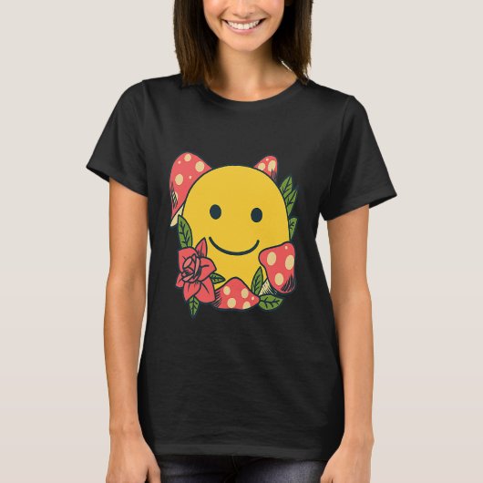 Happy Shroom Tシャツ (正面)