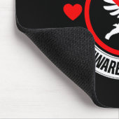 Happy Singles Awareness Day Anti Cud Anti Valentin マウスパッド (コーナー)