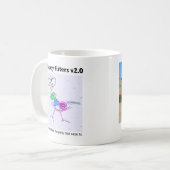Happy Sisters v2.0 Coffee Mug - Lanesboro, MN コーヒーマグカップ (正面左)