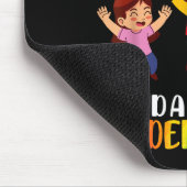 Happy Six Seven Day Of Kindergarten Student Back T マウスパッド (コーナー)