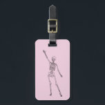 Happy Skeleton Personalized ラゲッジタグ<br><div class="desc">Happy Skeleton Personalized Luggage Tag</div>