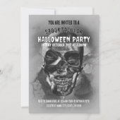 Happy skull. Halloween Party.  招待状 (正面)