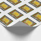 Happy smile rasta blessed ラッピングペーパー (角)