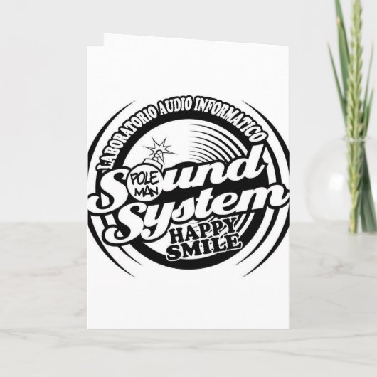 Happy smile rasta blessed 招待状 (裏面)