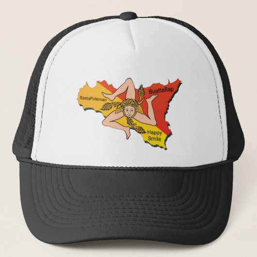 Happy Smile Sicilia キャップ (正面)