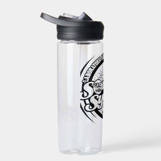 Happy Smile Sticker ウォーターボトル (右面)