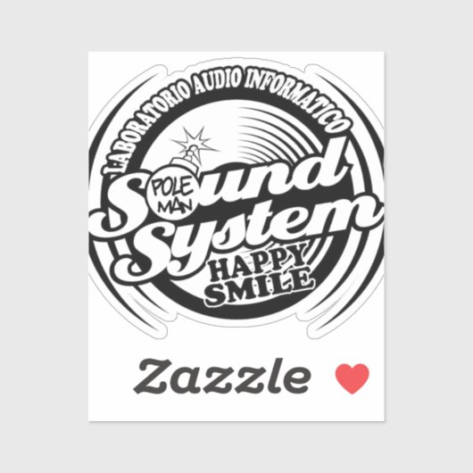 Happy Smile Sticker シール (シート)