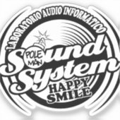 Happy Smile Sticker シール (正面)