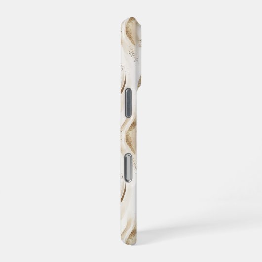 Happy Smiling Paper Cup iPhoneケース (右側面)