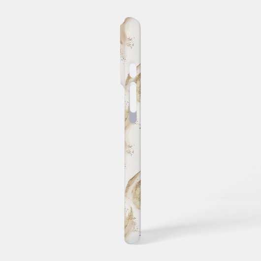 Happy Smiling Paper Cup iPhoneケース (左側面)