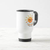 Happy Smiling Sun Birthday Gift Commuter Mug トラベルマグ (正面右)