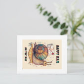 Happy Snail Mail Postcard ポストカード (スタンド正面)