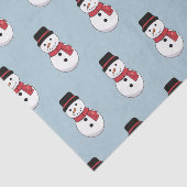 Happy Snowman Christmas Holiday 薄葉紙 (詳細)