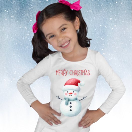 Happy Snowman Tシャツ