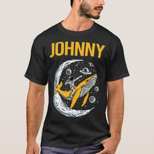 Happy Space - ジョニー ネーム Tシャツ (正面)