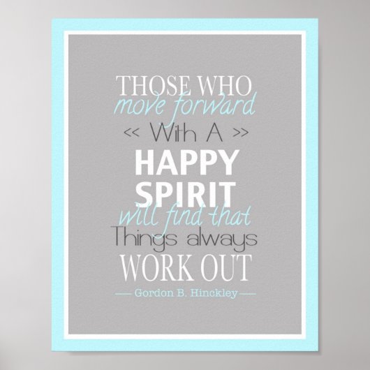 Happy Spiritポスター ポスター (正面)