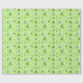 happy spring ラッピングペーパー (フラット)