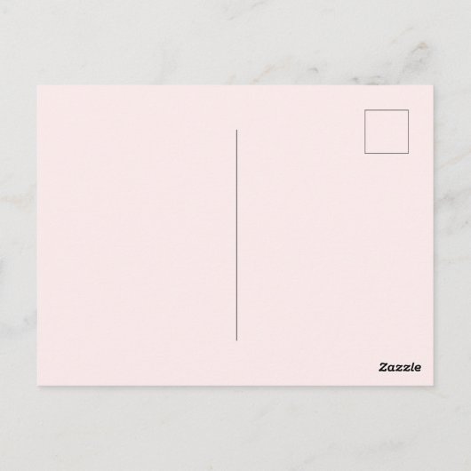 Happy Spring! 桜とかわいいすずめの春のあいさつ♡ ポストカード (裏面)