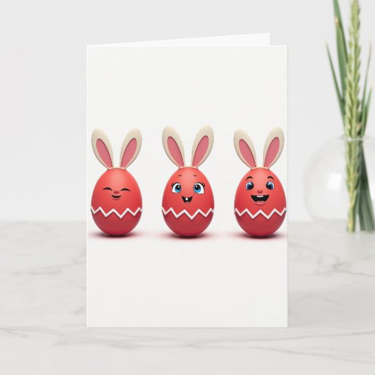 Happy Spring Animal Friends Card カード (正面)