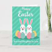 Happy Spring Lagomorphs Card カード (正面)