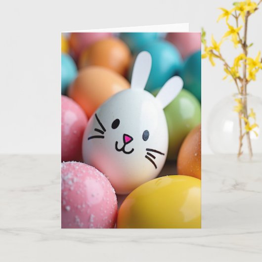 Happy Spring Sphere Card カード (黄色い花)