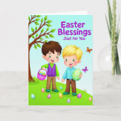 Happy Spring Time Friends Card カード (正面)