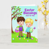 Happy Spring Time Friends Card カード (黄色い花)